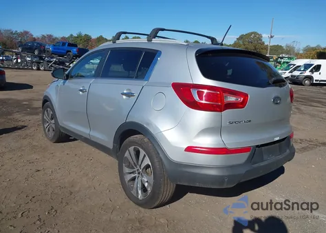 2012 Kia Sportage Ex из США, поврежденный, VIN KNDPCCA21C7325033